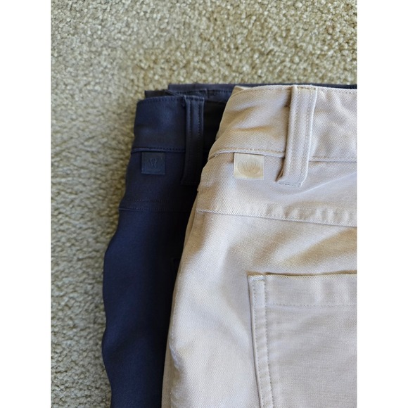 Lululemon ABC Pant Slim Utilitech Kahki Trench Pants Dark Gray Pants Bundle 33 - Picture 2 of 11